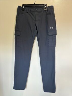 Under Armour Women’s Charcoal Grey Slim Utility Pants
